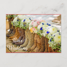 Sr. e Sr. Casamento Convite