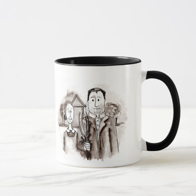 Sr. e Sra. Fazendeiro Caneca (Direita)