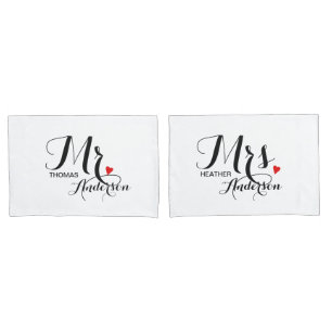 Sr. e Sra. personalizados Casamento Casal