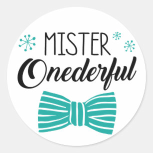 Sr. Onederful Partido Etiqueta