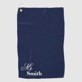 Sr. personalizado Nome Marinho Branco Smith