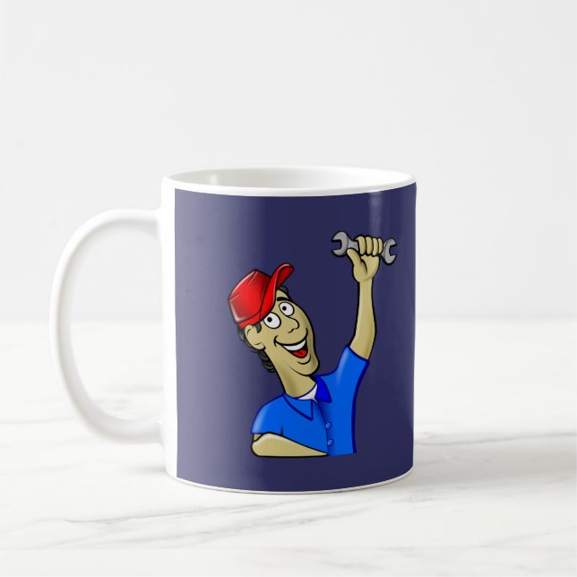 "Sr. Reparo-ele" caneca (Esquerda)