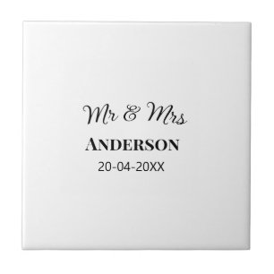 Sr & Sra adicionam data ano nome da família favor 