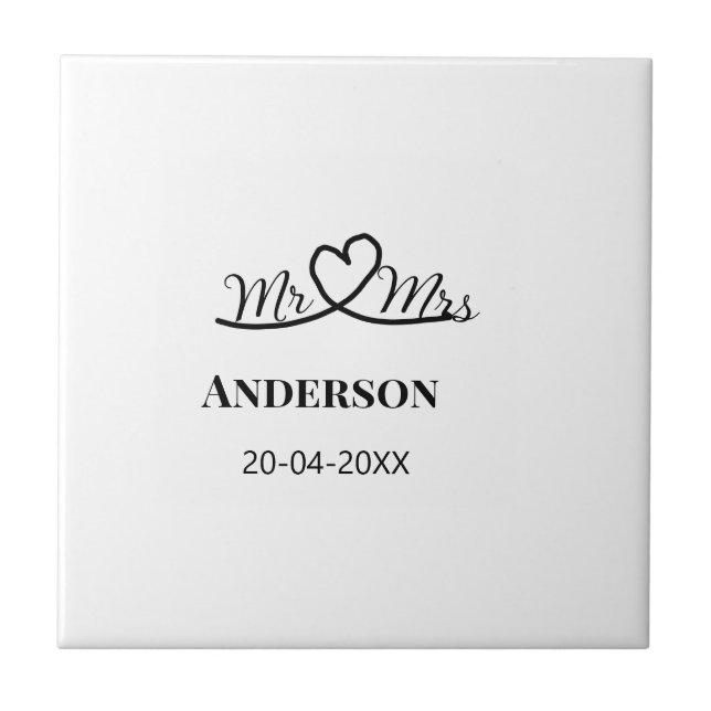 Sr & Sra adicionar nome da família data ano lembra (Frente)