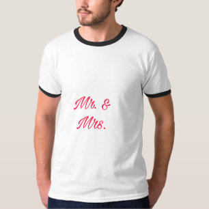 Sr. & Sra. Camisa Casal Correspondente - Edição ma