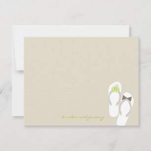 Sr. & Sra. cartões de agradecimentos do casamento