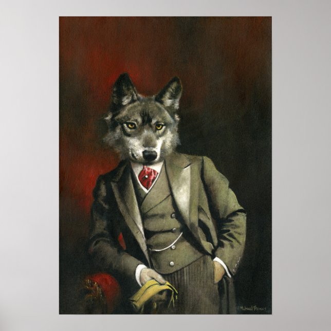 Sr. Wolf Poster (Frente)