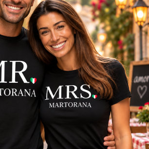 SRA. Bandeira Italiana Coração Sobrenome Pessoal C
