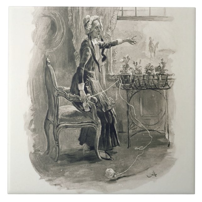 Sra. Betsy Trotwood, 'de Charles Dickens: Um Gossi (Frente)