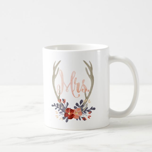 Sra. Caneca do Antler de Boho (Direita)
