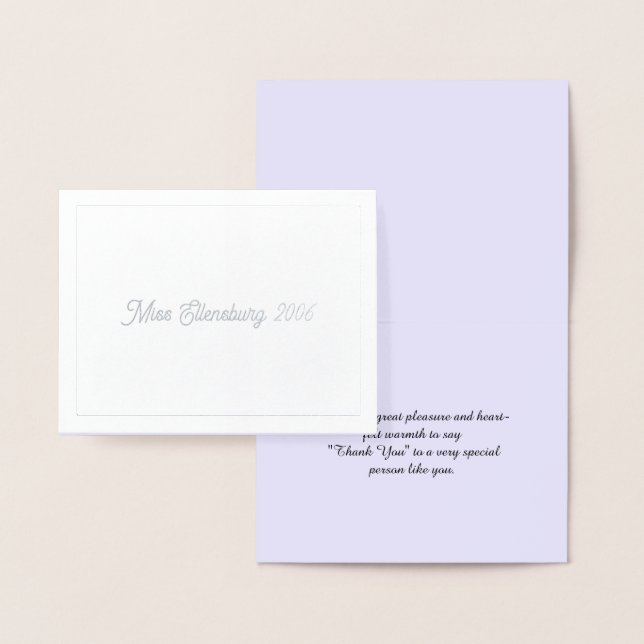 Sra. Cartões de agradecimentos América dos EUA (Display)