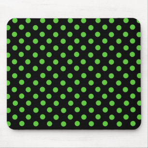 Sra. Cookies Green Spot Bolinhas Mousepad