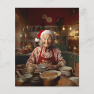 Sra. Papais noeis Baking Cake