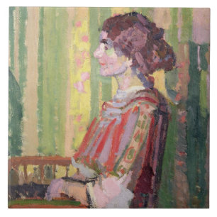 Sra. Robert Bevan, c.1913 (óleo em canvas)