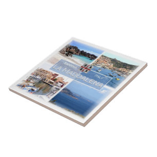 SRD023 LA MADDALENA, Mosaico, Sardenha,