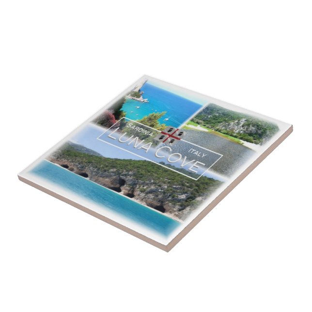 SRD031 LUNA COVE, Mosaico, Sardenha (Lateral)