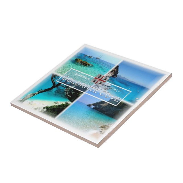 SRD034 COVE GOLORITZE' Mosaic, Sardenha (Lateral)