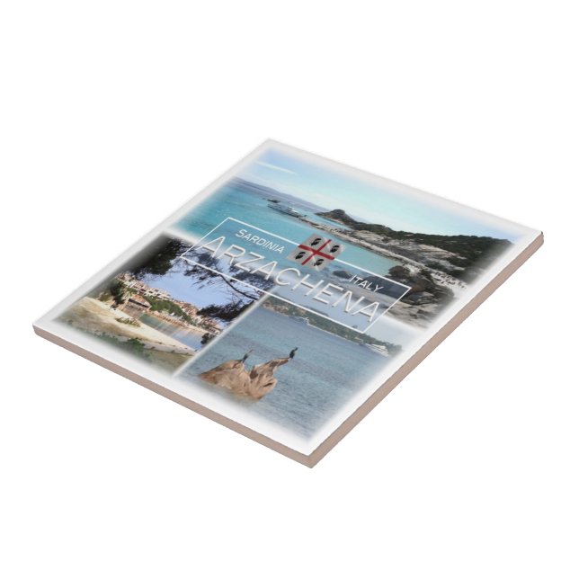 SRD037 ARZACHENA, Mosaico, (Lateral)