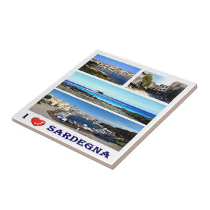 SRD041 SARDINIA I Love, Mosaic, Itália,