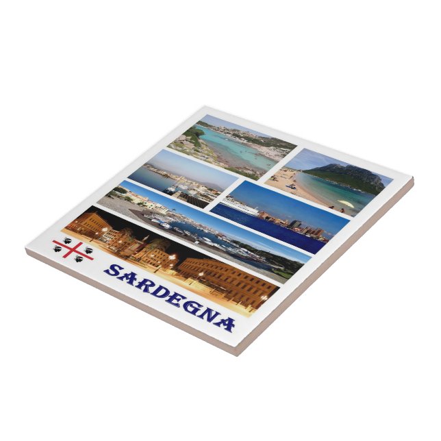 SRD042 SARDINIA, Mosaico, Itália, (Lateral)