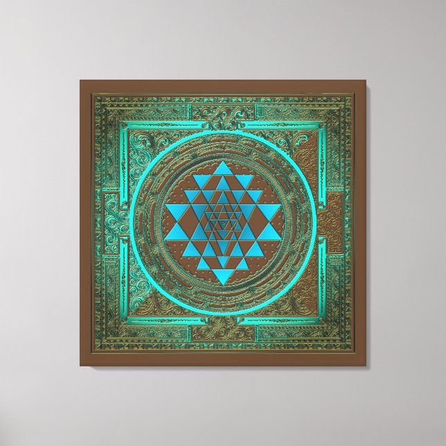 Sri Yantra - Canvas (Frente)