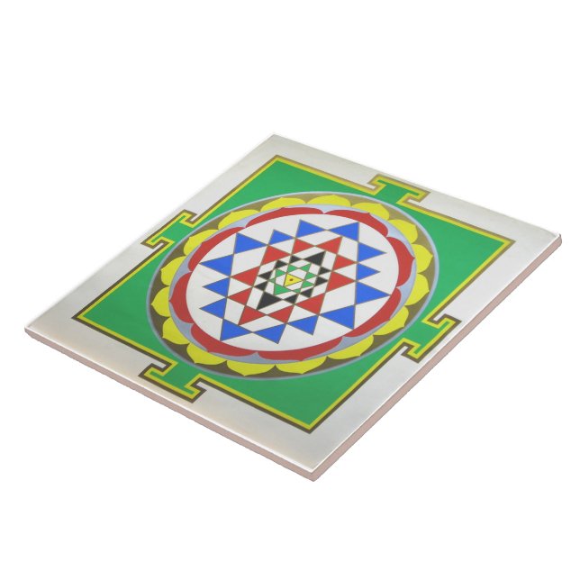 Sri Yantra - Cores Precisas (Lateral)