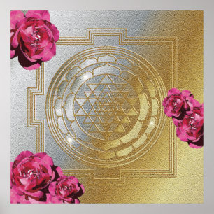 SRI YANTRA e o cheiro dos Rosas II - Poster