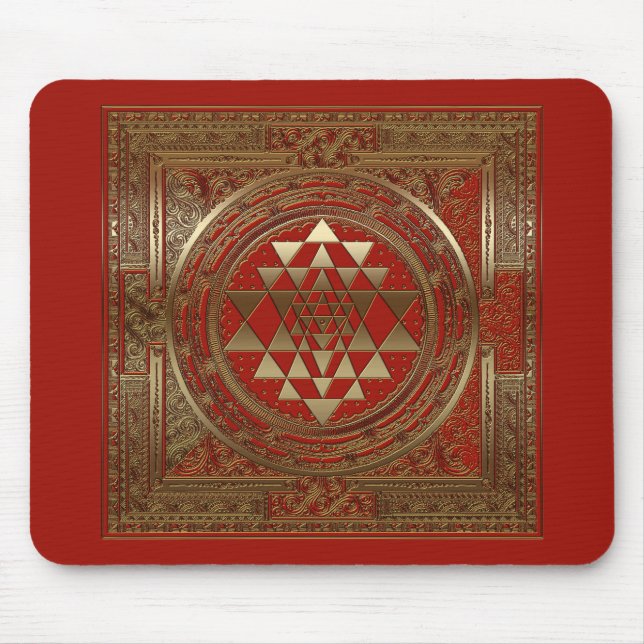 Sri Yantra - Mousepad (Frente)
