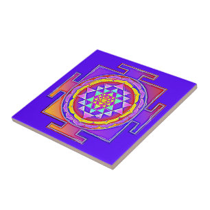 Sri Yantra - Símbolo do Hinduísmo Design 1