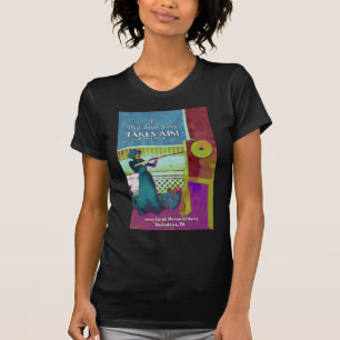 Srta. Sarah James Leva Camiseta Aim