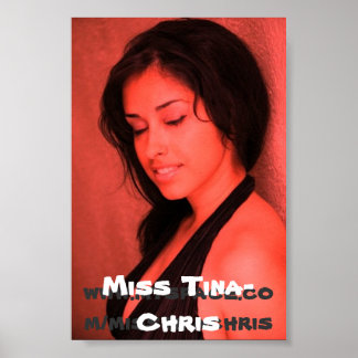 Srta. Tina-Chris Poster