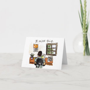 Srta. Ya  Cartão de Trabalho Remoto