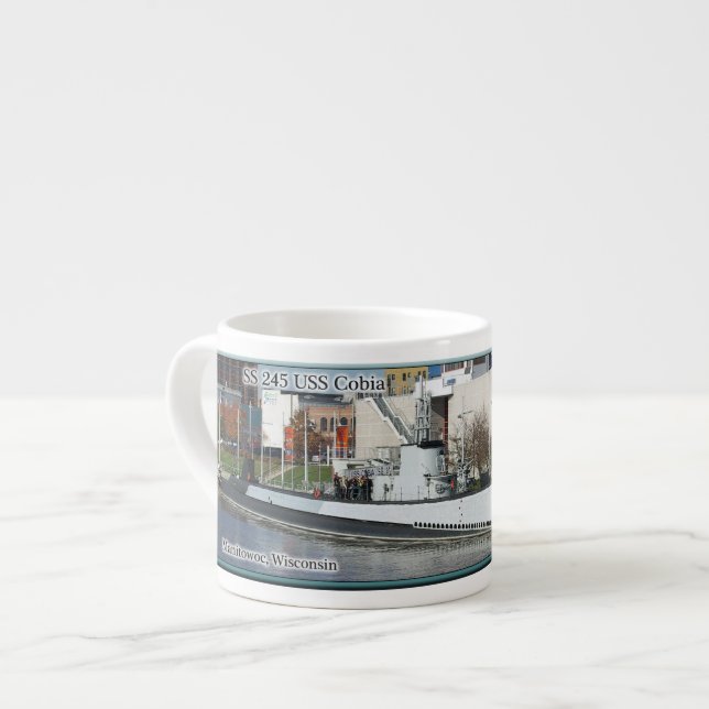 SS 245 Caneca de Cobia espresso (Frente Esquerda)