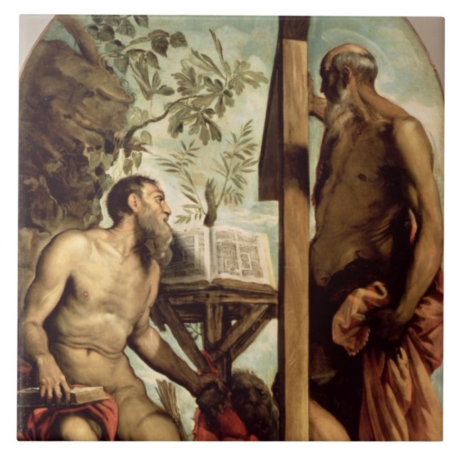 St Andrew e St Jerome (Frente)