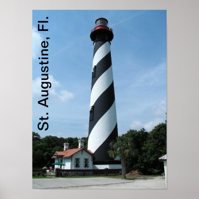 St. Augustine Lighthouse Poster (Frente)