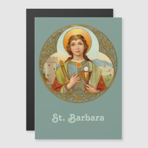 St. Barbara (BK 001) 13x18cm