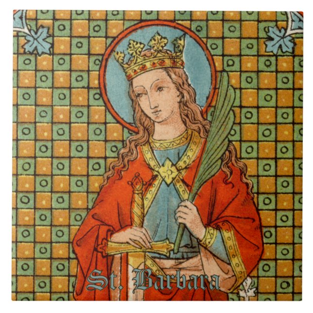 St. Barbara  (JP 01) Azulejo 1 (Frente)