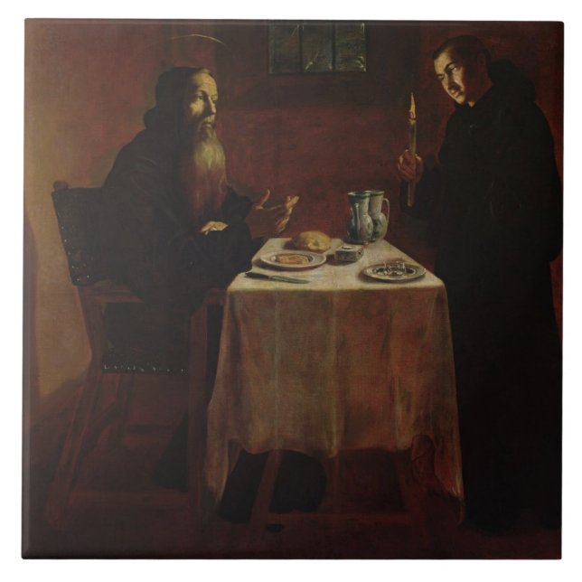 St. Benedict que abençoa St. Maur (Frente)