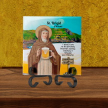 St. Brígida da Irlanda e Seu Lago de Cerveja