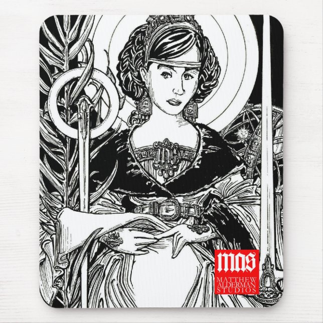 St. Catherine de Alexandria Mousepad (Frente)