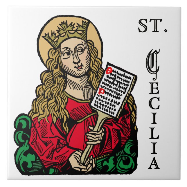 St. Cecília com Quadro de Hinos (Nuremberg) (Frente)