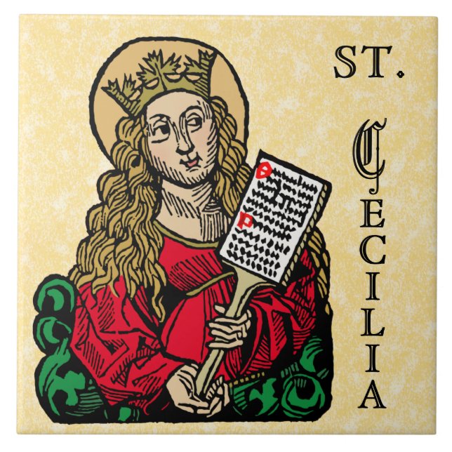 St. Cecília com Quadro de Hinos (Nuremberg) (Frente)