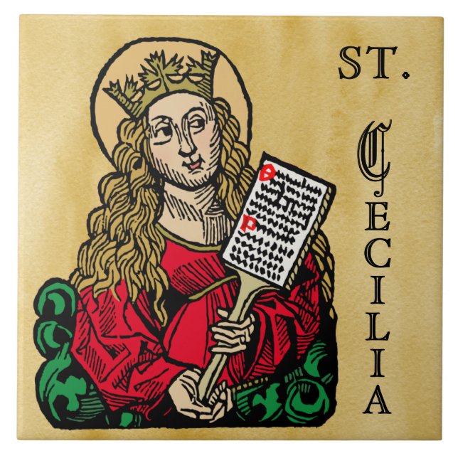 St. Cecília com Quadro de Hinos (Nuremberg) (Frente)