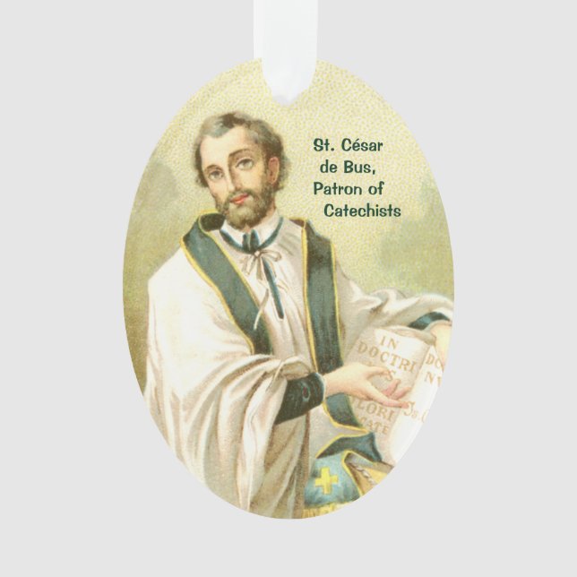 St. César de Bus (SLE 001) Ornamento (Frente)