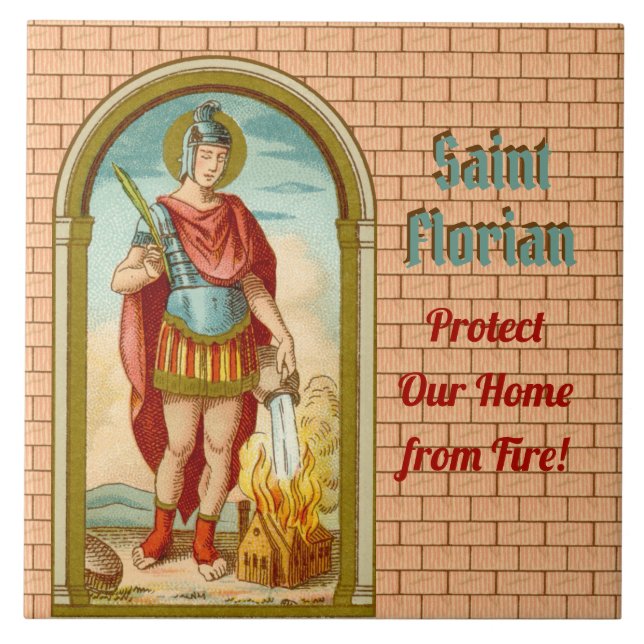 St. Florian de Lorch (BK 32) Azulejo 2 (Frente)