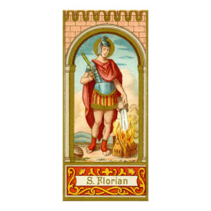 St. Florian de Lorch (BK 32) Cartão Rack em Branco