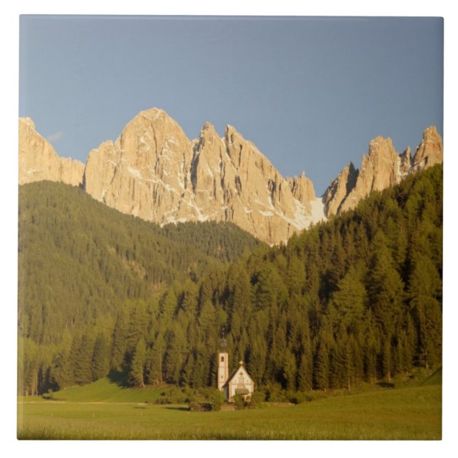 St Giovanni, Val di Funes, Dolomitas, Itália (Frente)