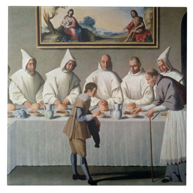 St. Hugh de Cluny (1024-1109) no Refectory de (Frente)