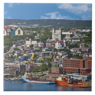 St. John's, Terra Nova e Labrador, Canadá, a costa
