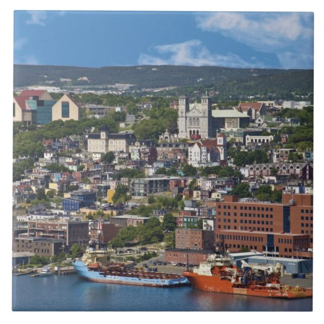 St. John's, Terra Nova e Labrador, Canadá, a costa (Frente)